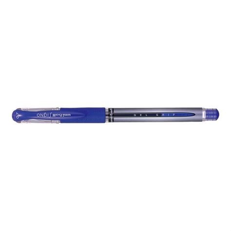 Uni-ball UM151S Gel Grip Gel Pen Fine 0.7mm Blue Box 12 | Winc