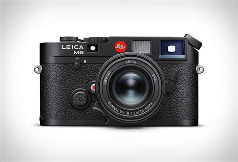 Elegantly Modernized Camera Models : Leica M6