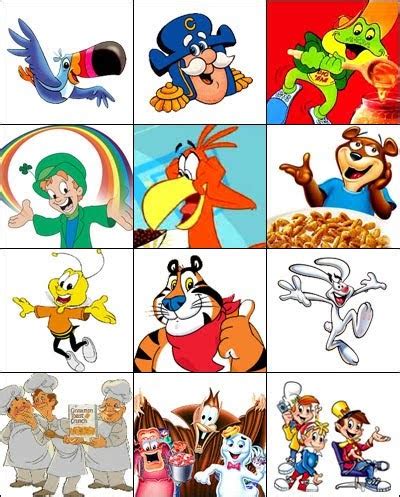 It's All About Brands: Cereal Brand Characters