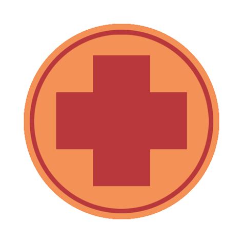 File:Medic emblem RED.png - Official TF2 Wiki | Official Team Fortress Wiki