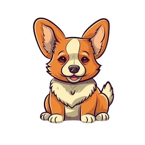 Welsh Corgi Cartoon Clipart , 24077591 PNG