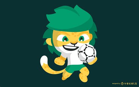 South Africa 2010 World Cup Mascot Vector Vector Download