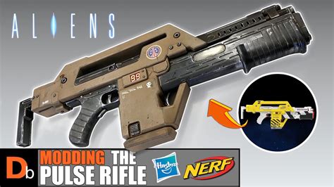 Modding the Nerf ALIENS Pulse Rifle from Hasbro - Go IT