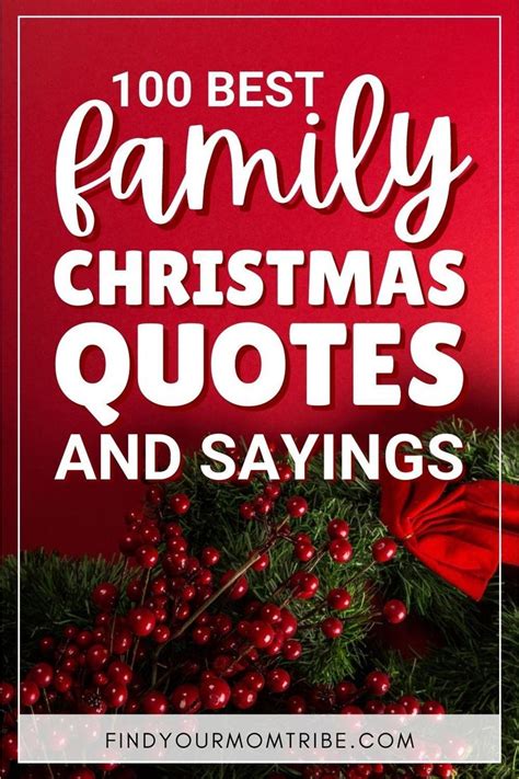 100 Best Family Christmas Quotes And Sayings | Family christmas quotes ...