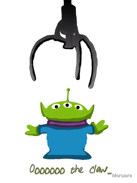 "Toy Story Alien Claw" Stickers by Morware | Redbubble