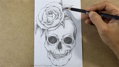 Skull Drawings In Pencil