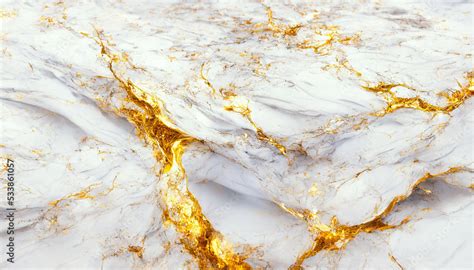 White and gold luxurious marble textured background. Abstract design ...