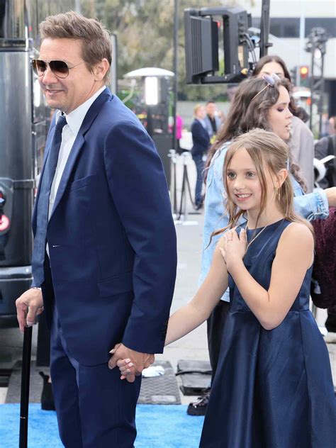 Jeremy Renner's Daughter Ava: Everything He's Said About Being a Dad