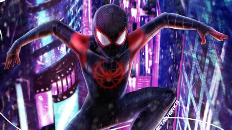 Miles Morales Spider Man Wallpaper,HD Superheroes Wallpapers,4k ...