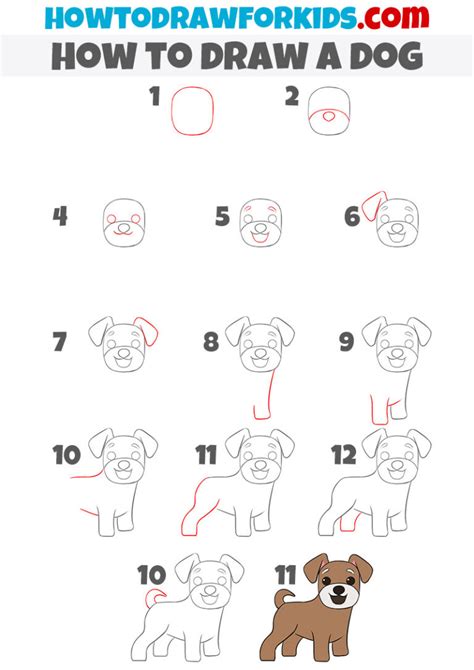 How to Draw a Dog Very Easy -Drawing Tutorial For kids