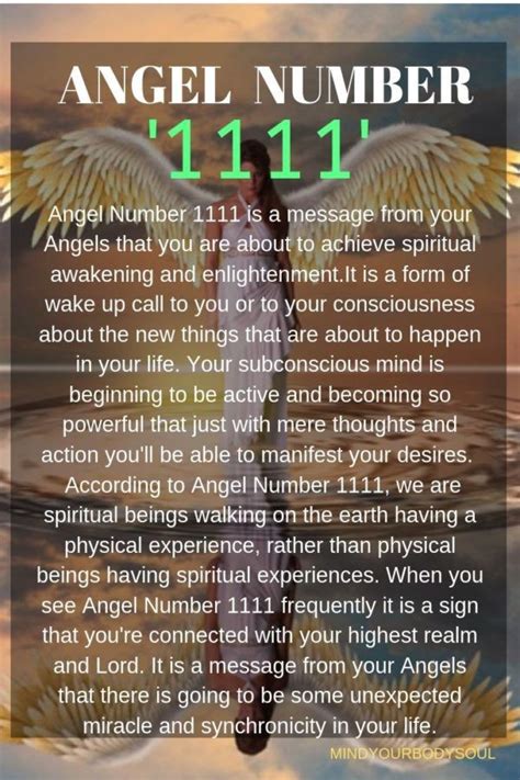 1111 Angel Number: Meaning And Symbolism | Numerology life path, Angel ...