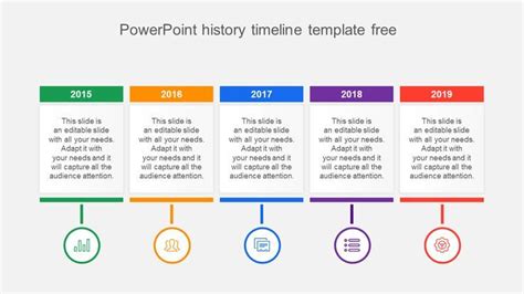 Free - Creative PowerPoint History Timeline Template Free | History ...