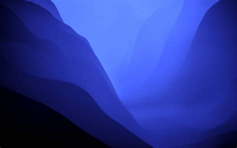 Download Dark Blue Background Mac OS Monterey Gradient Wallpaper ...