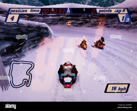 Sled Storm - Sony Playstation 1 PS1 PSX - Editorial use only Stock ...