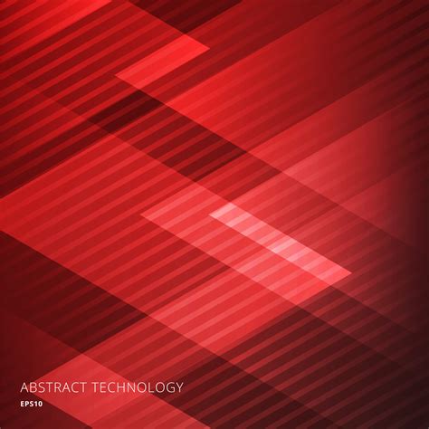 Abstract elegant geometric triangles red background with diagonal lines ...