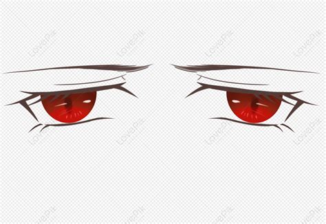 Anime Ojos Rojos PNG Imágenes Gratis - Lovepik