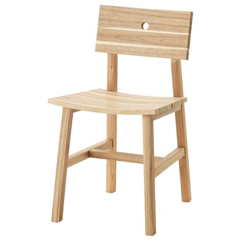 IKEA - SKOGSTA, Chair, Solid wood is a durable natural material which ...