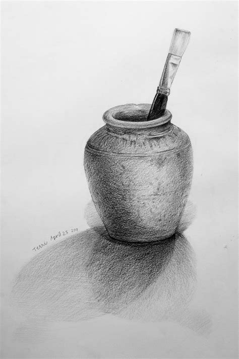 Drawing Of Pencil Shading