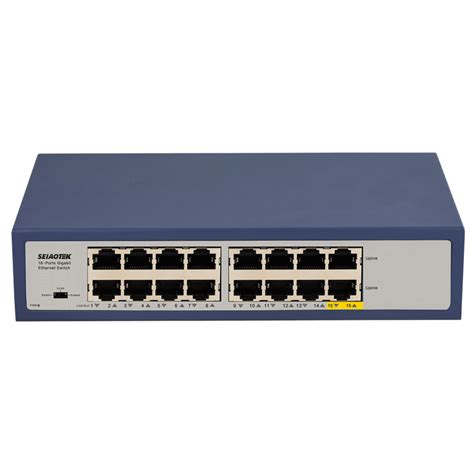 16-Port Gigabit Ethernet Switch - Manufacturer of PoE Networking ...