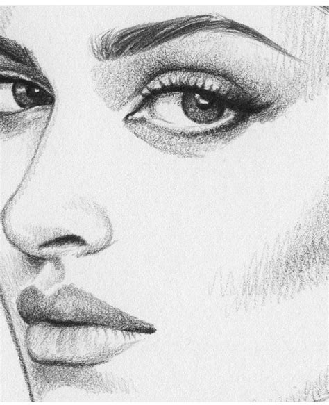 Pin by Thilina bandara on Pencil drawings | Human face drawing, Art ...