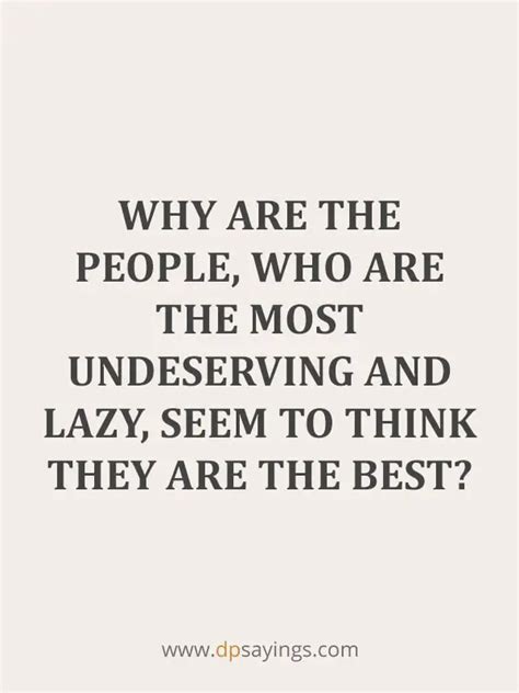 83 Lazy People Quotes And Sayings - DP Sayings