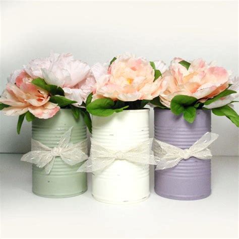 flower in tin can - Interior Style