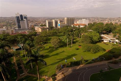 Kampala City aerial - IGC