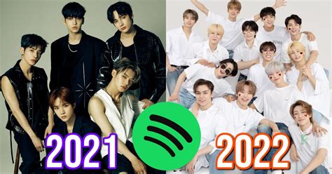 How The Spotify "Top 10 K-Pop Artists" Changed Between This Year And ...