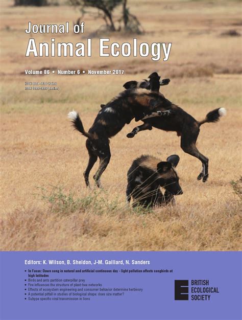 Journal of Animal Ecology - British Ecological Society