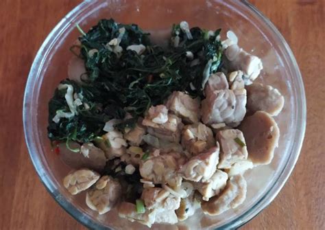 Resep Sayur Tumis Kenikir Tempe oleh Cak Awi - Cookpad