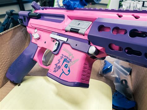 Custom Ar 15 Skull Paint