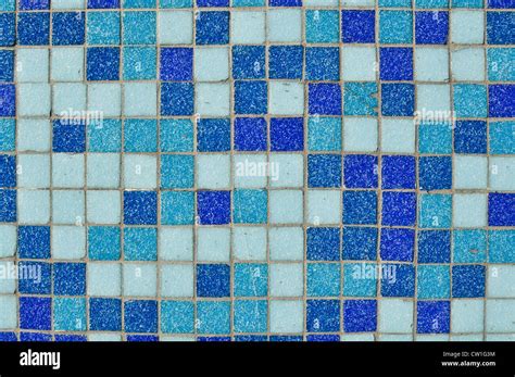 Blue Tile Background Stock Photo - Alamy