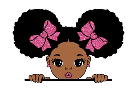 Peekaboo Girl Svg Afro Girl Svg Black Girl Svg Pink Lips - Etsy Canada