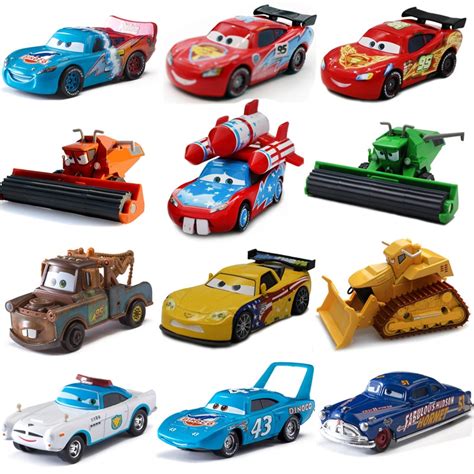 Voitures Disney Pixar Cars Lightning McQueen Mater, Coupe-vent 1:55 En ...