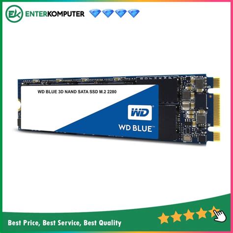 WDC Blue PC SSD 500GB M.2 2280 - WDS500G2B0B - Enterkomputer Toko ...