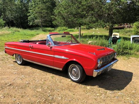 Seeing Red: 1963 Ford Falcon Futura Convertible - $13,000 ...