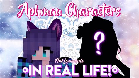 Aphmau Minecraft Characters In Real Life Minecraft Vs Real Life | The ...