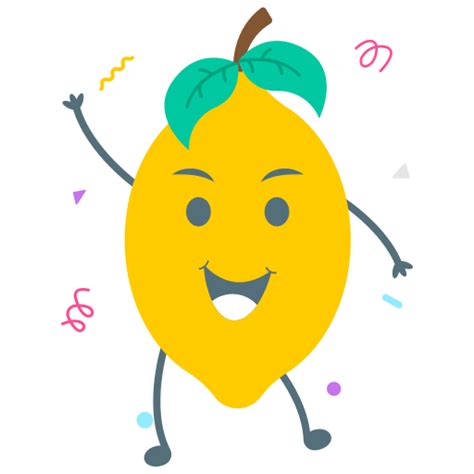 Lemon Stickers - Free food Stickers