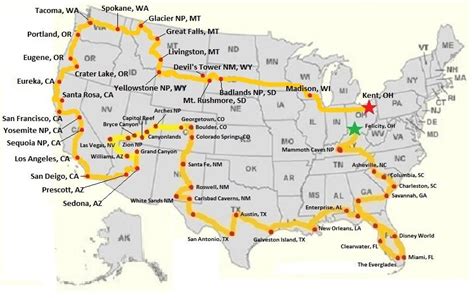 The ultimate national park road trip across america visit them all ...