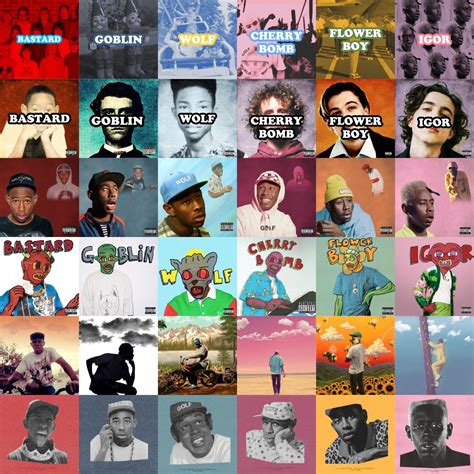 Exploring The Vibrant World Of Tyler The Creator Album Covers