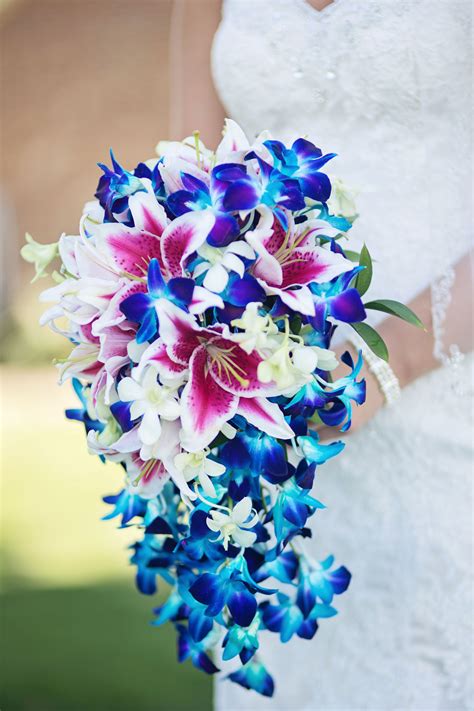 Pin by Dixie Scarborough on Wedding | Blue orchid wedding, Flower ...