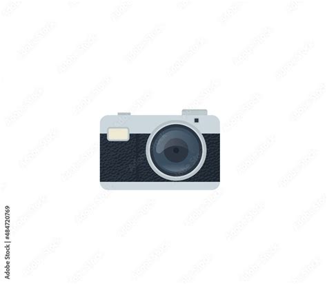 Camera vector isolated icon. Photo camera emoji illustration. Camera ...