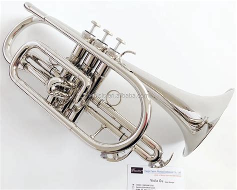 Nickel Plated Cornet/ Cornet/ Brass Instrument - Buy Nickel Plated ...