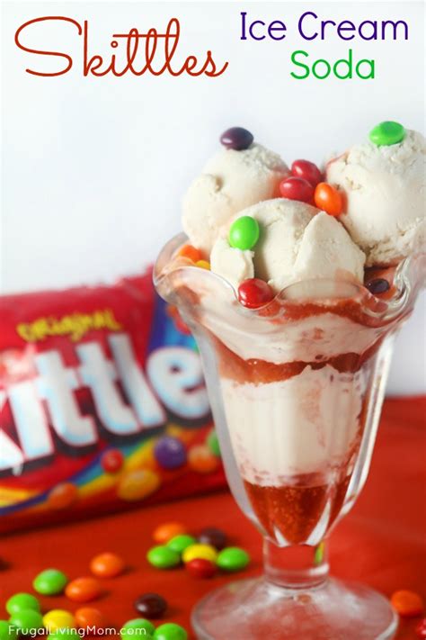 Skittles® Ice Cream Soda