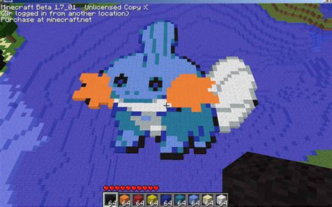 mudkip pixel art by sseeb on DeviantArt