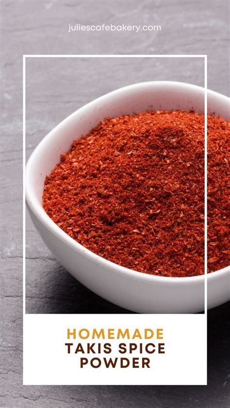 Homemade Takis Seasoning Powder Recipe