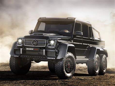 2013, Brabus, Mercedes, Benz, G63, Amg, 6x6, W463, Pickup, Offroad ...