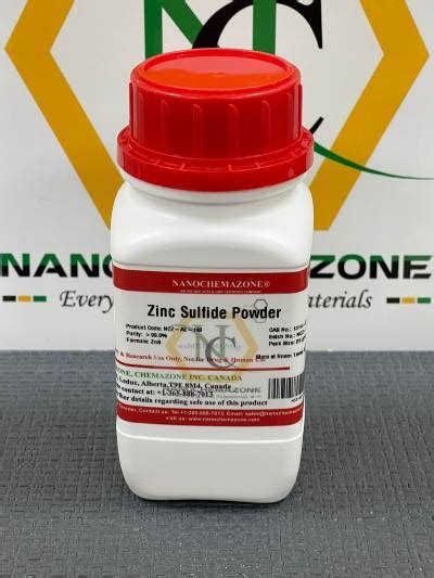 Zinc Sulfide Powder | Nanochemazone | CAS 1314-98-3