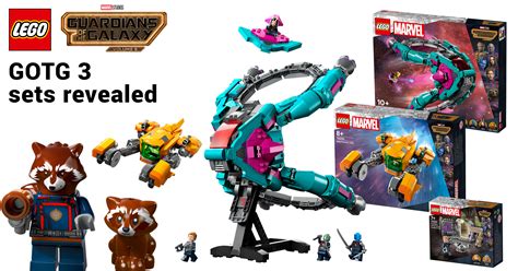 Three new LEGO Marvel Guardians of the Galaxy sets revealed [News ...