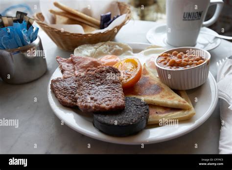 Scottish Breakfast Stock Photos & Scottish Breakfast Stock Images - Alamy